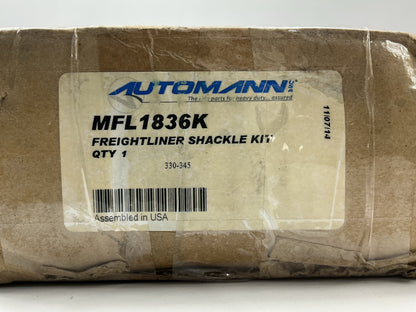 Automann MFL1836K Shackle Kit For Freightliner - Replaces E-15598, 330345