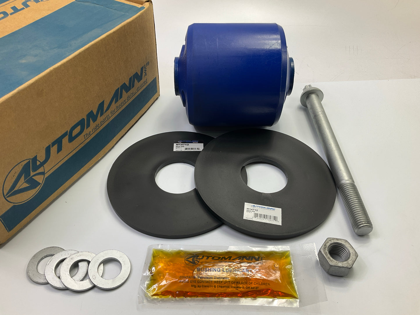 Automann MHS736UB Quick Align Poly Pivot Bolt Bushing Kit For Hendrickson