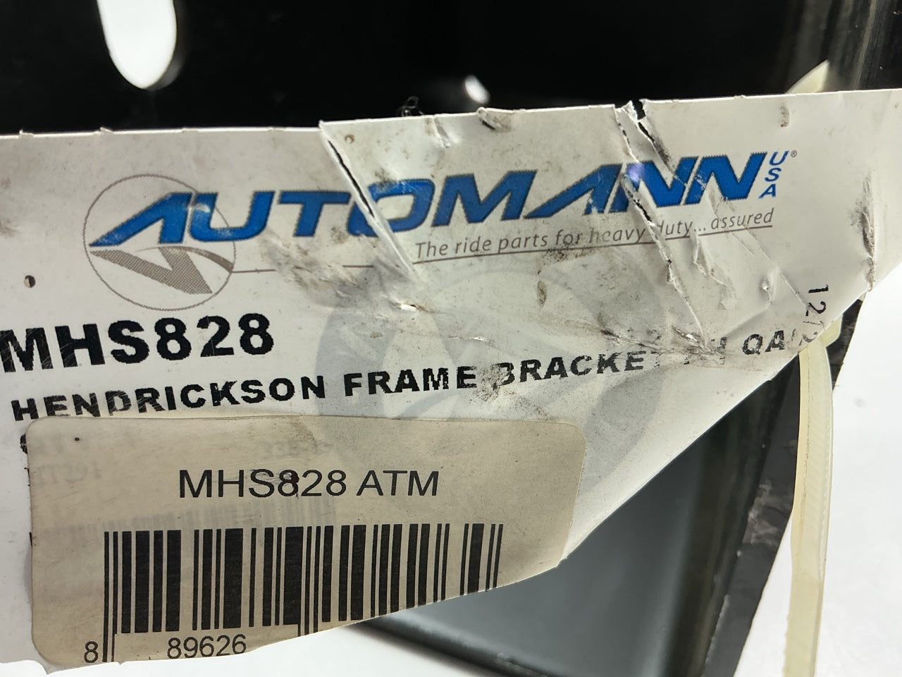 Automann MHS828 Right Quick Align Frame Bracket - Hendrickson HT-Dolly, HC, HT