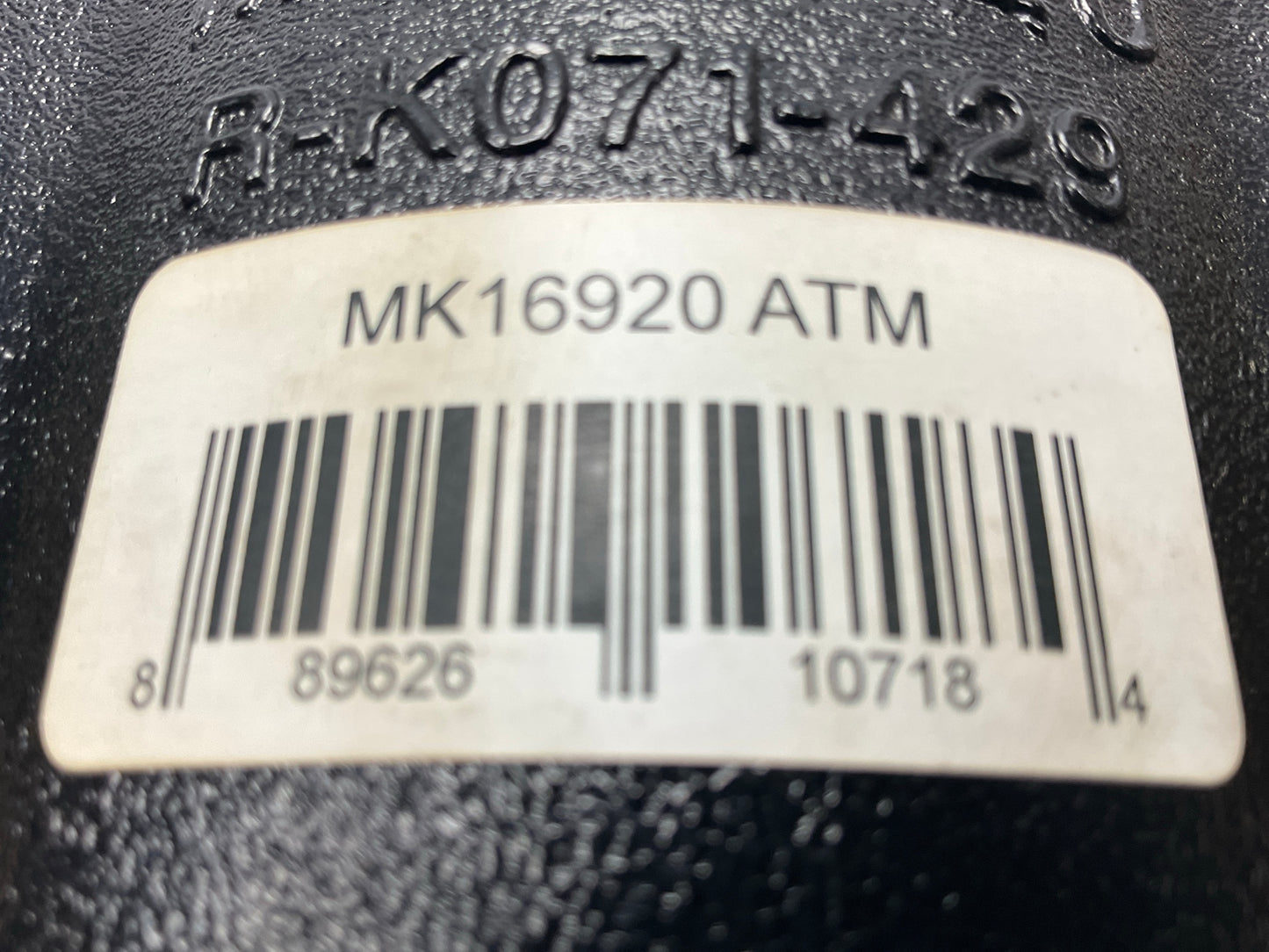 Automann MK16920 Frame Bracket Cap Replaces Kenworth # K071429