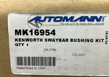 Automann MK16954 Swaybar Bushing Kit Replaces Kenworth # C131007