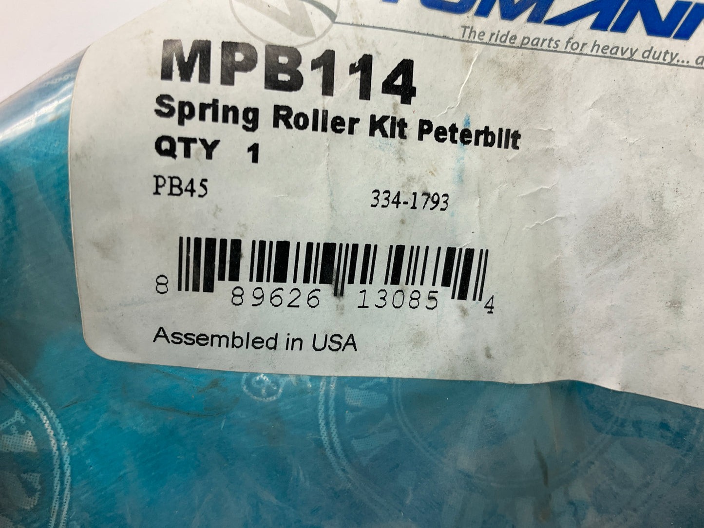 Automann MPB114 Spring Roller Kit, 1/2''-13 X 6-1/2'' Bolt