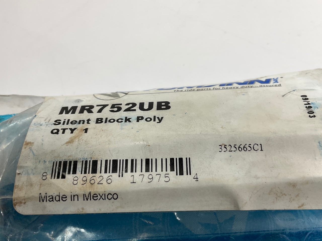 (2) Automann MR752UB Silent Block Bushing, 1.837'' OD X 0.757'' ID X 4.220'' Long