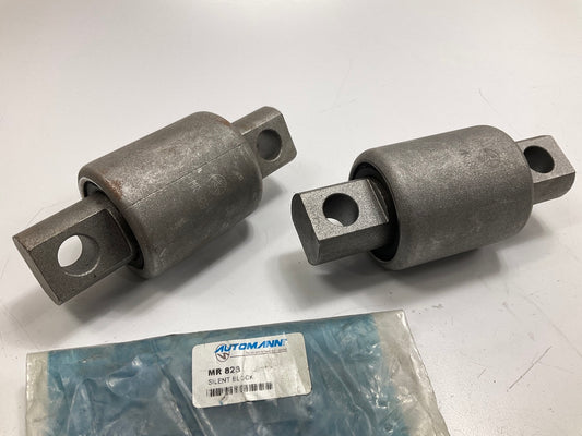 (2) Automann MR828 Silent Block Bushing With Pin For Kenworth AG380, Flex Air