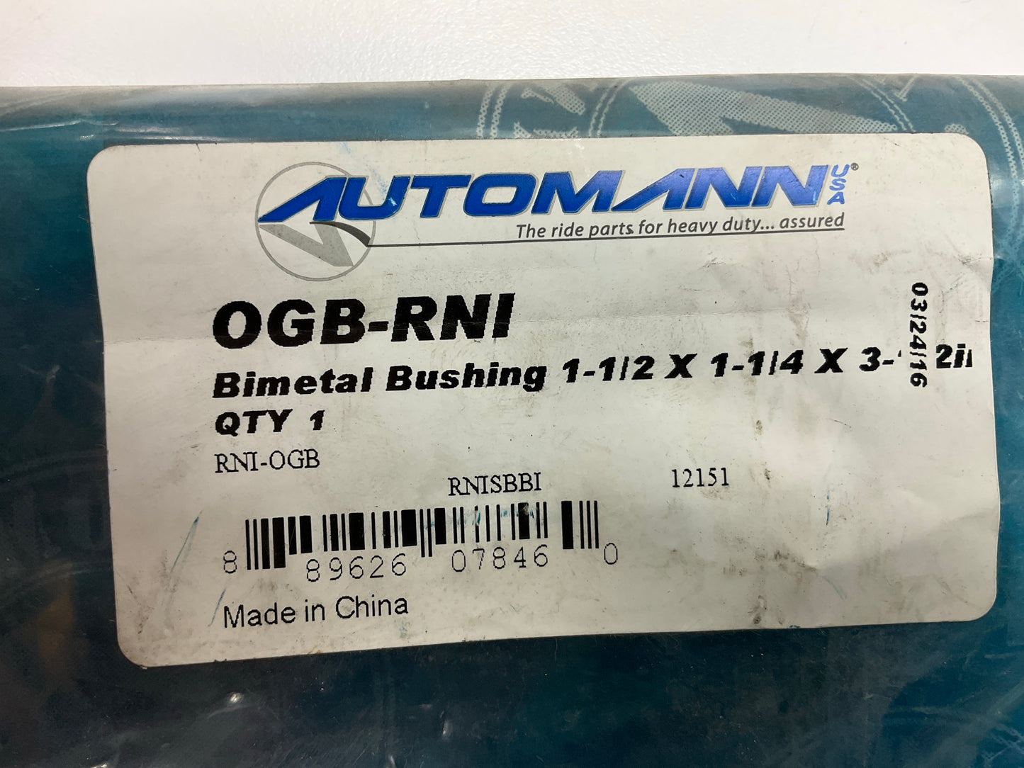 Automann OGB-RNI Front Spring And Spring Hanger Bronze Bushing