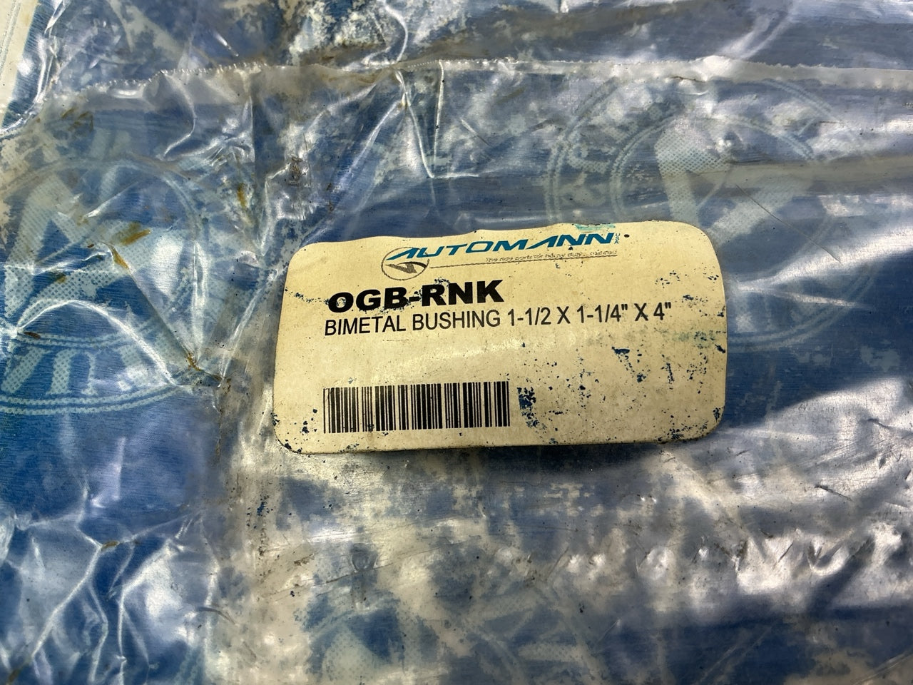 (2) AUTOMANN OGB-RNK 1-1/2''x1-1/4''x4'' Bi-Metal Spring Eye Bushings 16-12399-001