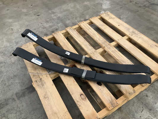 (2) AUTOMANN TRA021 Trailer Leaf Spring, Transpro, Single Leaf Low Arch 22400 Lb