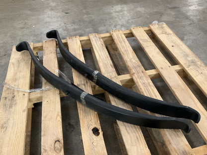 (2) AUTOMANN TRA021 Trailer Leaf Spring, Transpro, Single Leaf Low Arch 22400 Lb