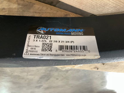 (2) AUTOMANN TRA021 Trailer Leaf Spring, Transpro, Single Leaf Low Arch 22400 Lb