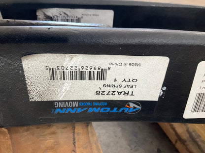 (2) Automann TRA2728 Hutch Leaf Spring 3-Leaf High Arch,  11200 Lb Load Capacity