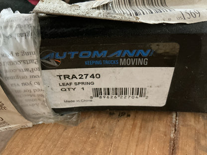 (2) Automann TRA2740 3-Leaves 5.5'' High Arch Trailer Leaf Springs