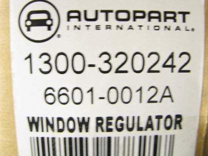 API 1300-320242  Front Left Window Regulator 1994-2004 Chevy S10, 95-05 Blazer