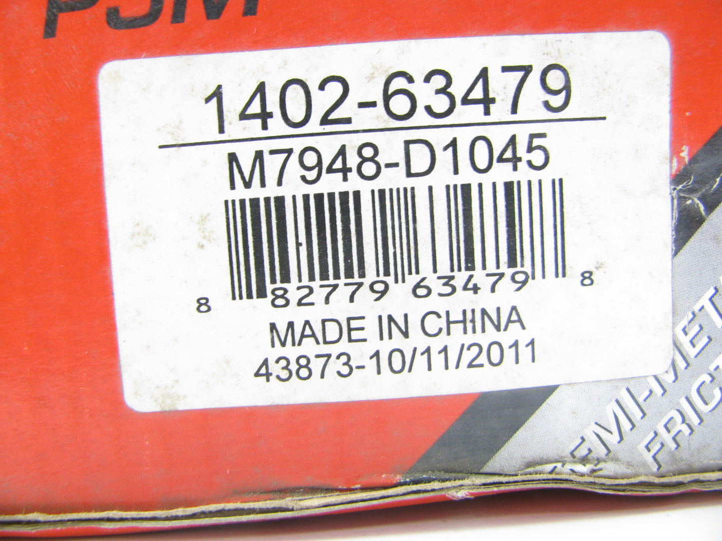 Autopart 1402-63479 Front Semi-Metallic Disc Brake Pads 2004-2007 Ford E-150 Van