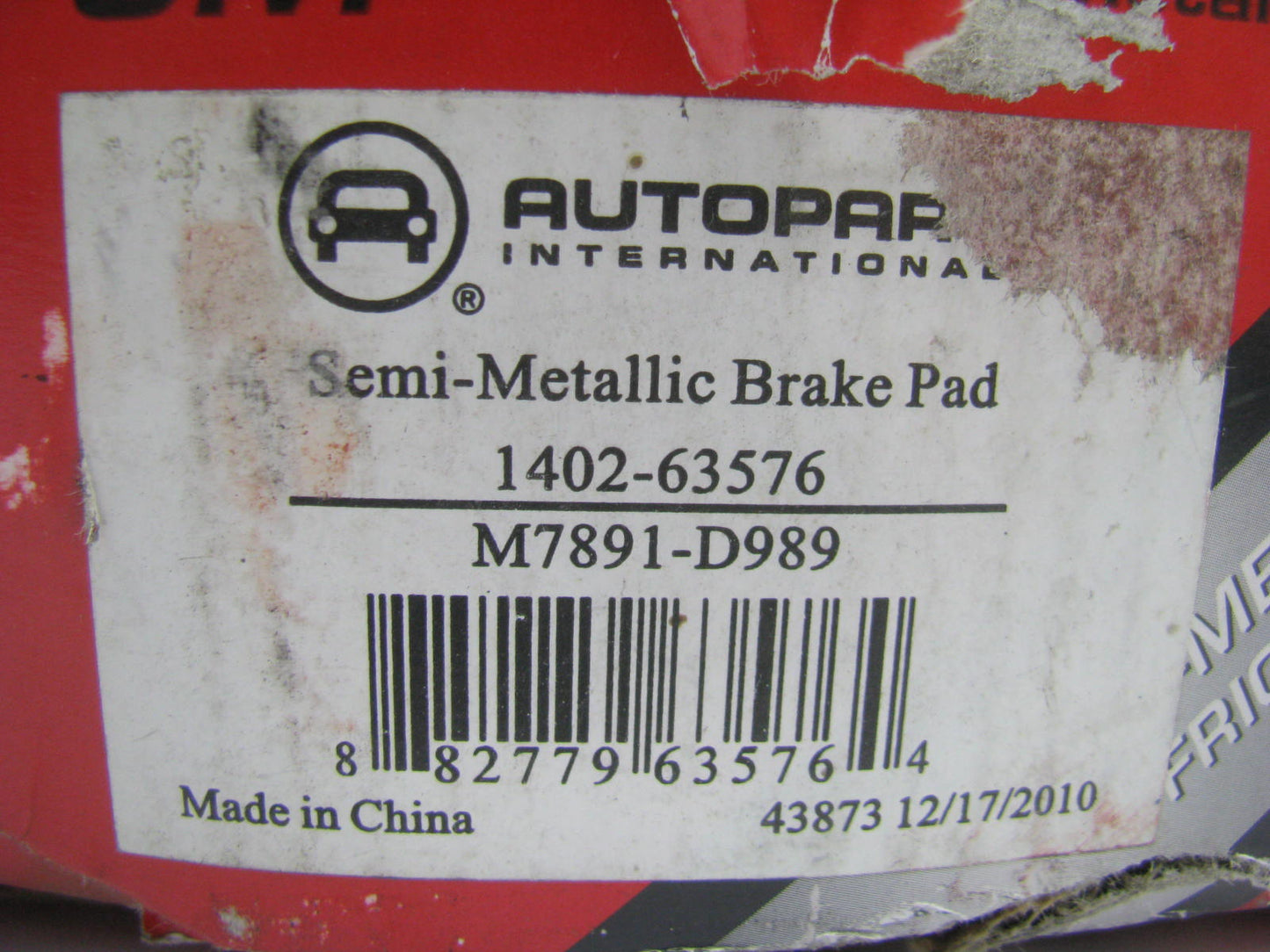 Autopart 1402-63576 Rear Disc Brake Pads For 2003-2008 Express & Savana 3500