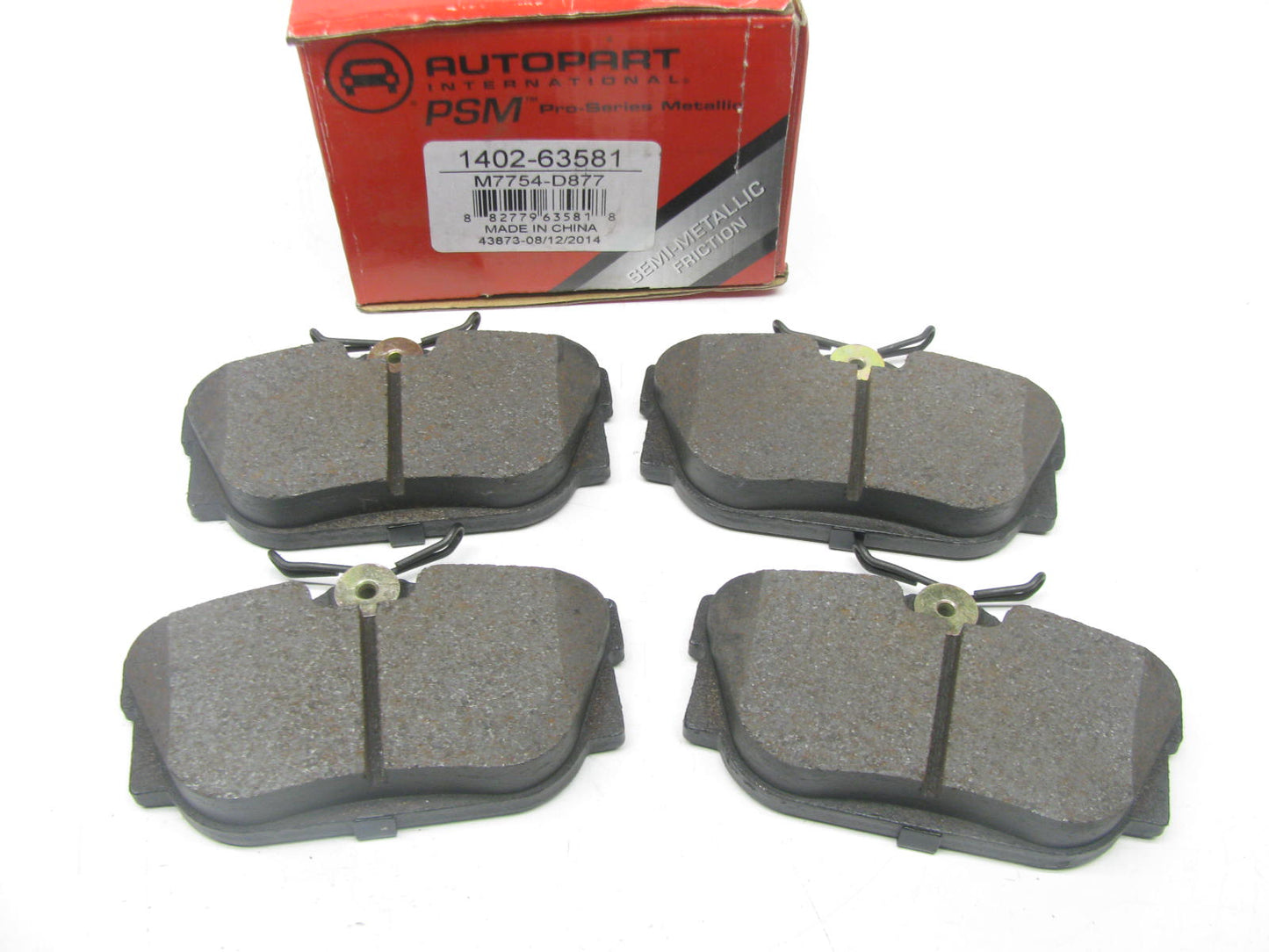 Autopart International 1402-63581 Brake Pads Rear For 1999-2003 VW EuroVan