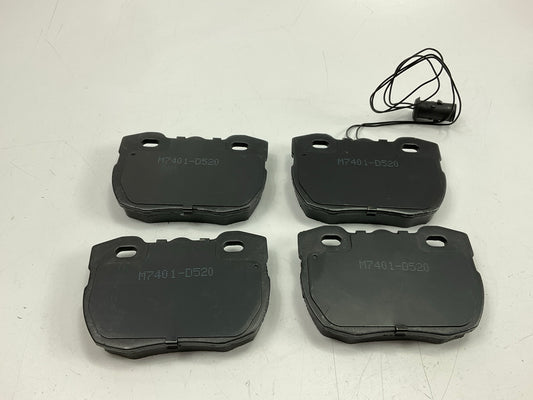 Autopart International 1402-69206 Front Semi-Metallic Disc Brake Pads
