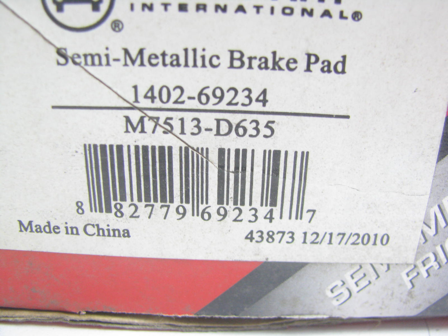 Autopart International 1402-69234 Front Disc Brake Pads 1994-2002 Mazda Miata