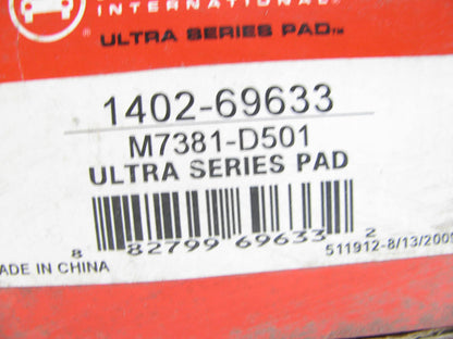 Autopart International 1402-69633 Rear Disc Brake Pads 1995-1997 Toyota Previa