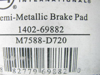 Autopart 1402-69882 Front Disc Brake Pads For 1997-2001 Cadillac Catera