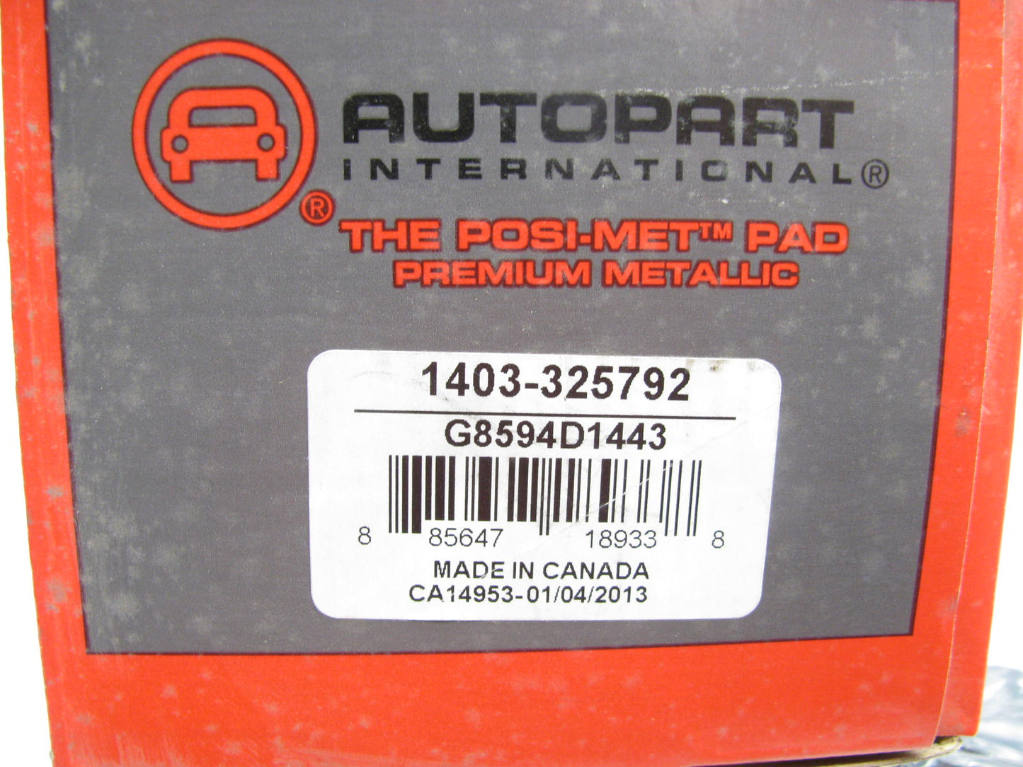 Autopart International 1403-325792 Front Disc Brake Pads For 2010-2011 BMW X6