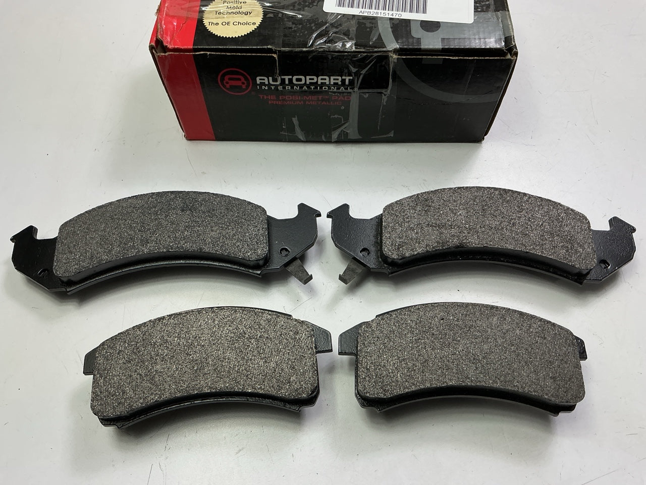 Autopart International 1403-86615 Front Semi-Metallic Disc Brake Pads