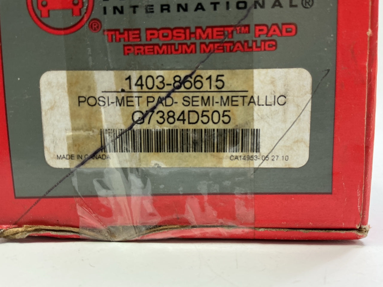 Autopart International 1403-86615 Front Semi-Metallic Disc Brake Pads