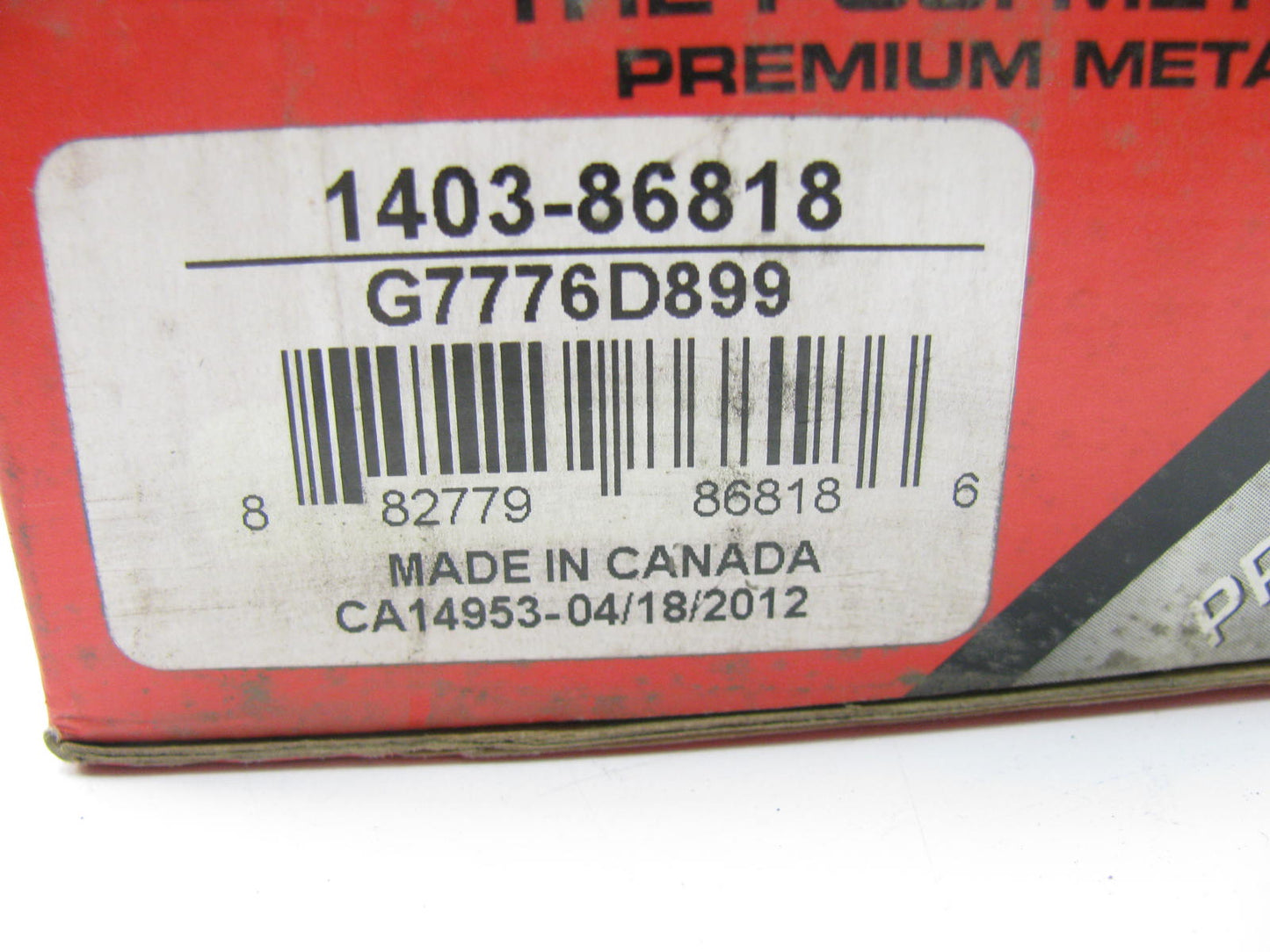 Autopart International 1403-86818 Rear Disc Brake Pads 2000-2002 Mercury Cougar