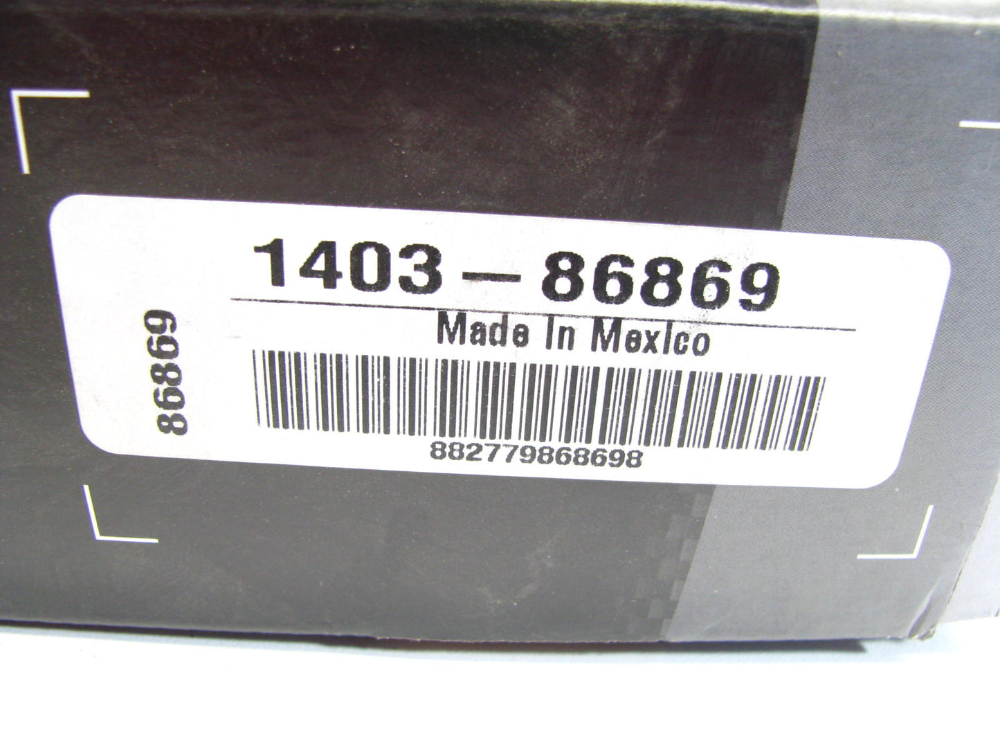 Autopart International 1403-86869 Front Disc Brake Pad Set - Semi-Metallic