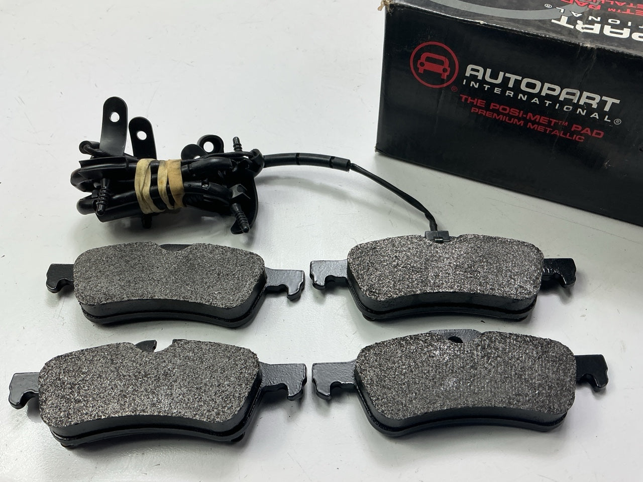 MISSING ANTI-RATTLE CLIPS - Autopart 1403-88649 Rear Disc Brake Pads