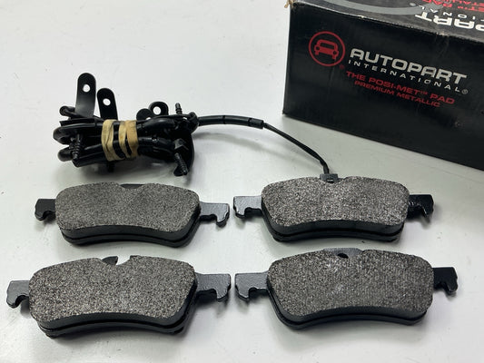 MISSING ANTI-RATTLE CLIPS - Autopart 1403-88649 Rear Disc Brake Pads