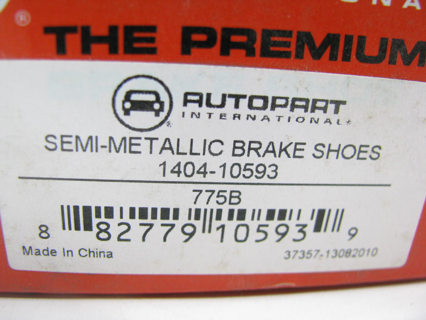 Autopart International 1404-10593 Rear Drum Brake Shoes For 2001-2002 Kia Rio