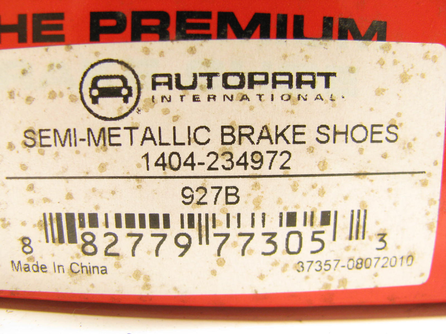 Autopart International 1404-234972 Parking Brake Shoes - Rear