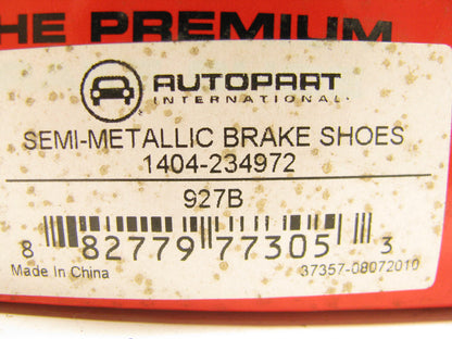 Autopart International 1404-234972 Parking Brake Shoes - Rear