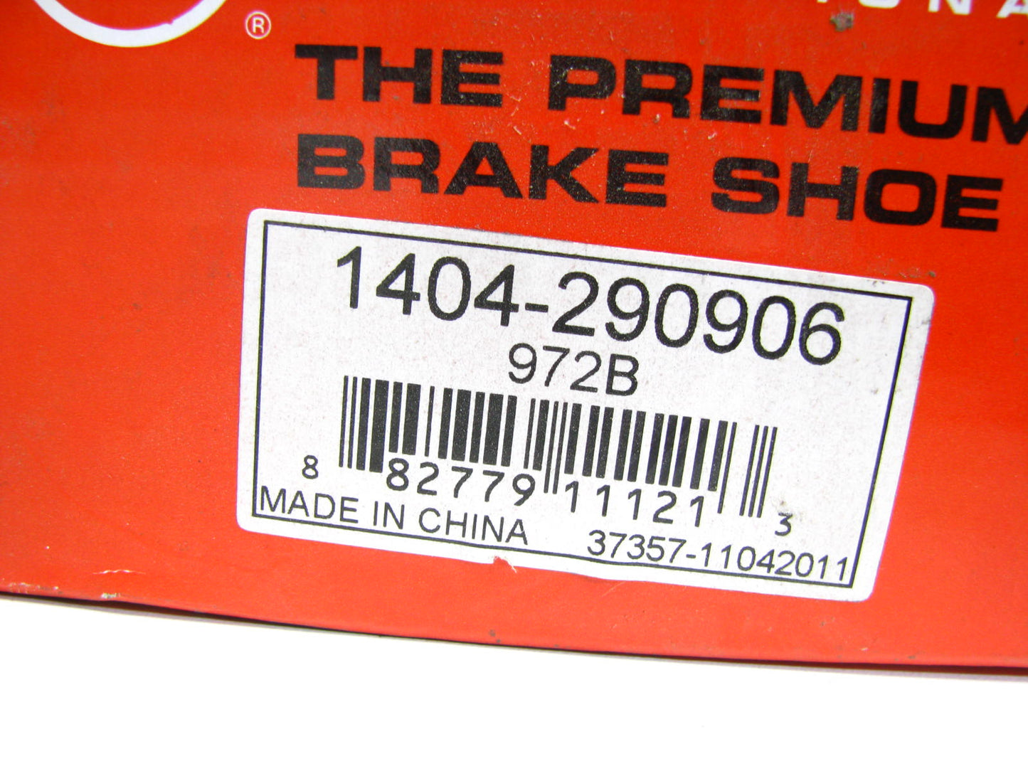 Autopart 1404-290906 Rear Parking Brake Shoes For 2010-2015 Chevrolet Camaro