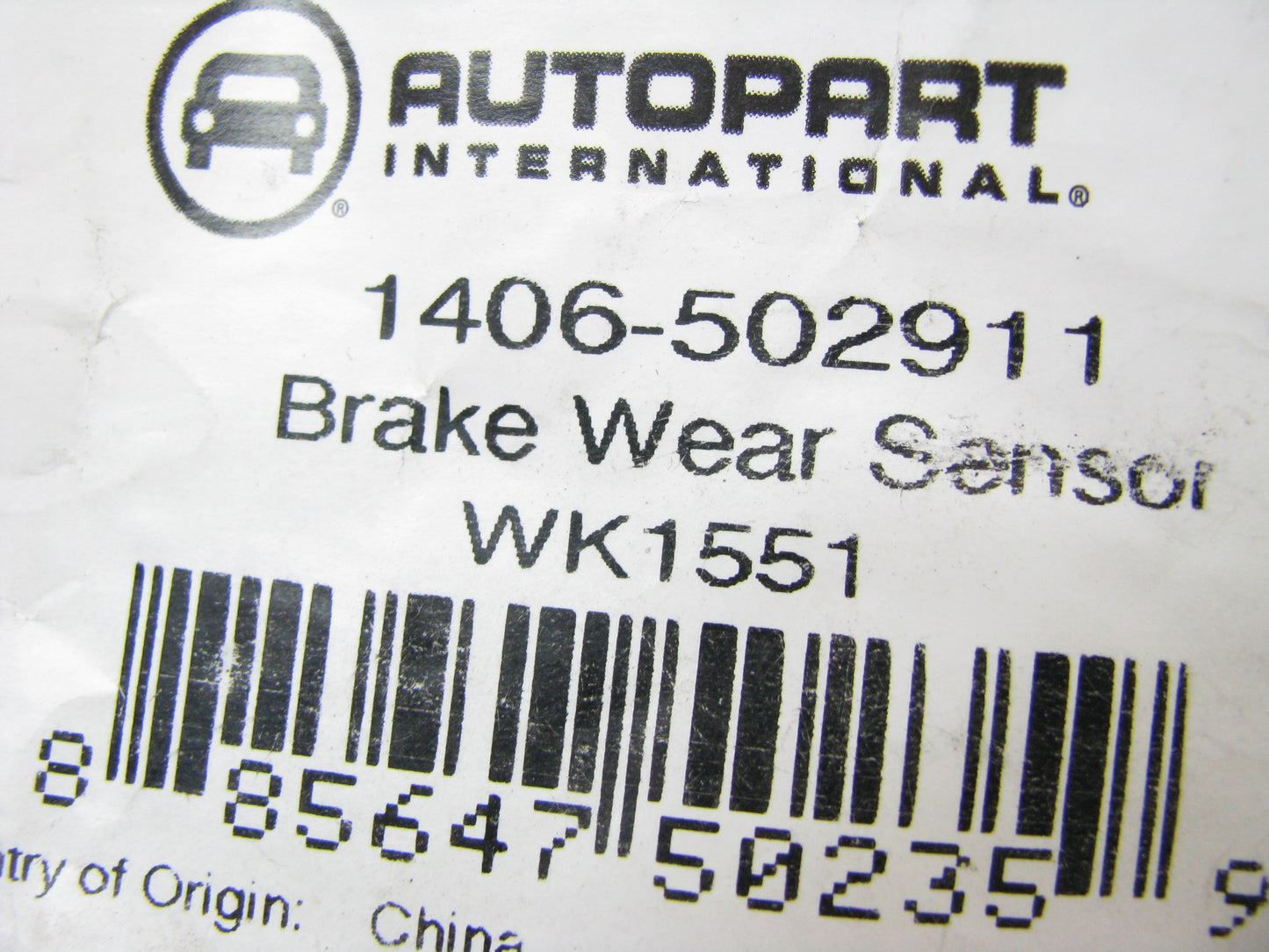 Autopart International 1406-502911 Brake Pad Wear Sensor - Front Left