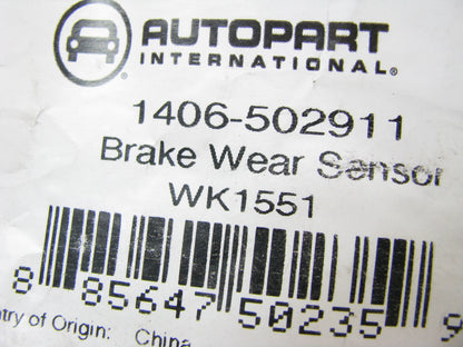 Autopart International 1406-502911 Brake Pad Wear Sensor - Front Left