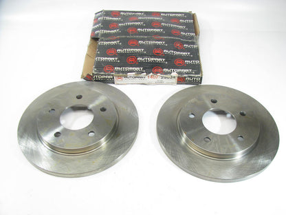 (2) Autopart International 1407-25034 Disc Brake Rotor - Rear