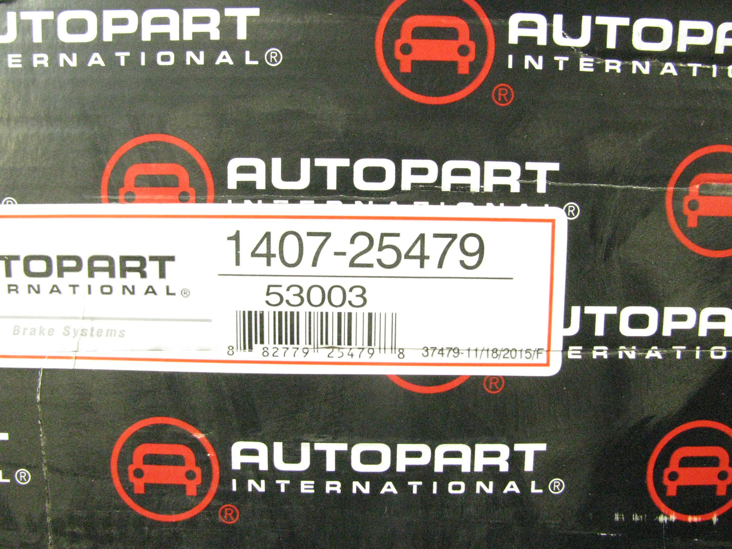 (2) Autopart International 1407-25479 Disc Brake Rotor - Rear