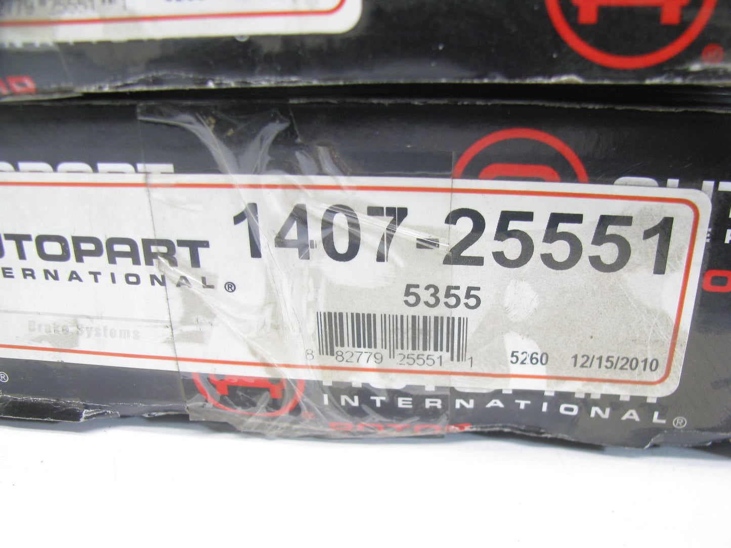 (2) Autopart International 1407-25551 Disc Brake Rotor - Front