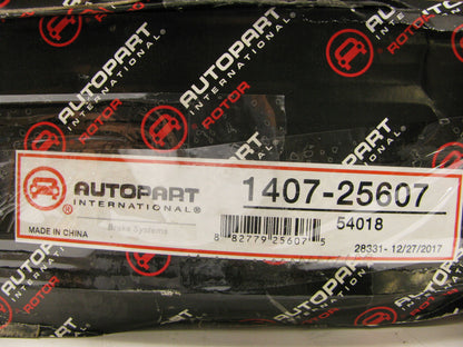 (2) Autopart International 1407-25607 Disc Brake Rotor And Hub Assembly - Front