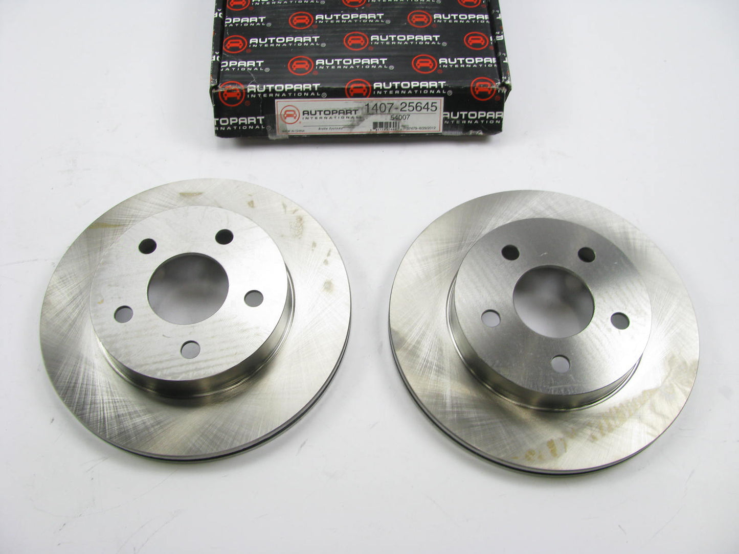 (2) Autopart International 1407-25645 Disc Brake Rotor - Rear