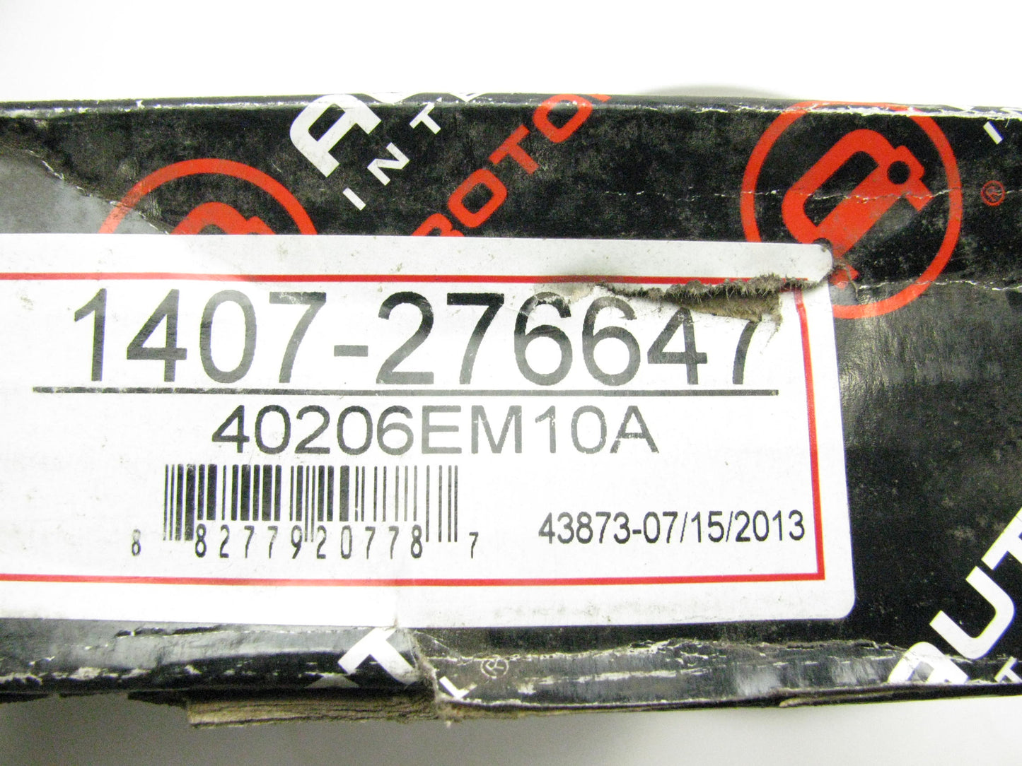 (2) Autopart 1407-276647 280mm Front Brake Rotors For 2007-2012 Nissan Sentra