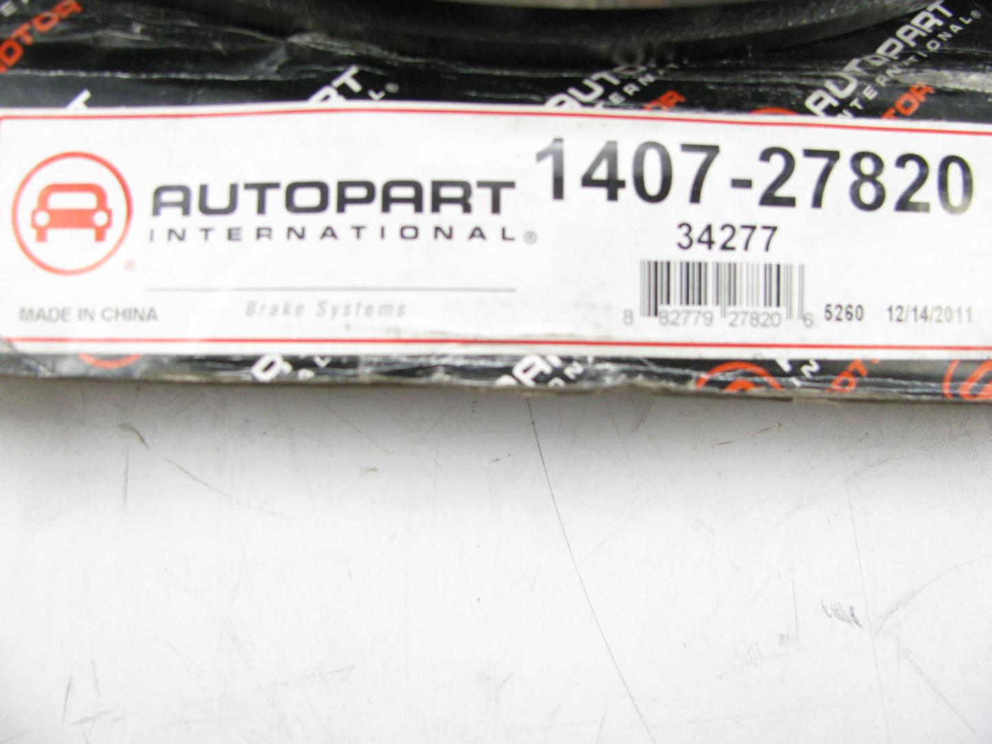 Autopart International 1407-27820 Front Disc Brake Rotor For 2005-2006 Crossfire