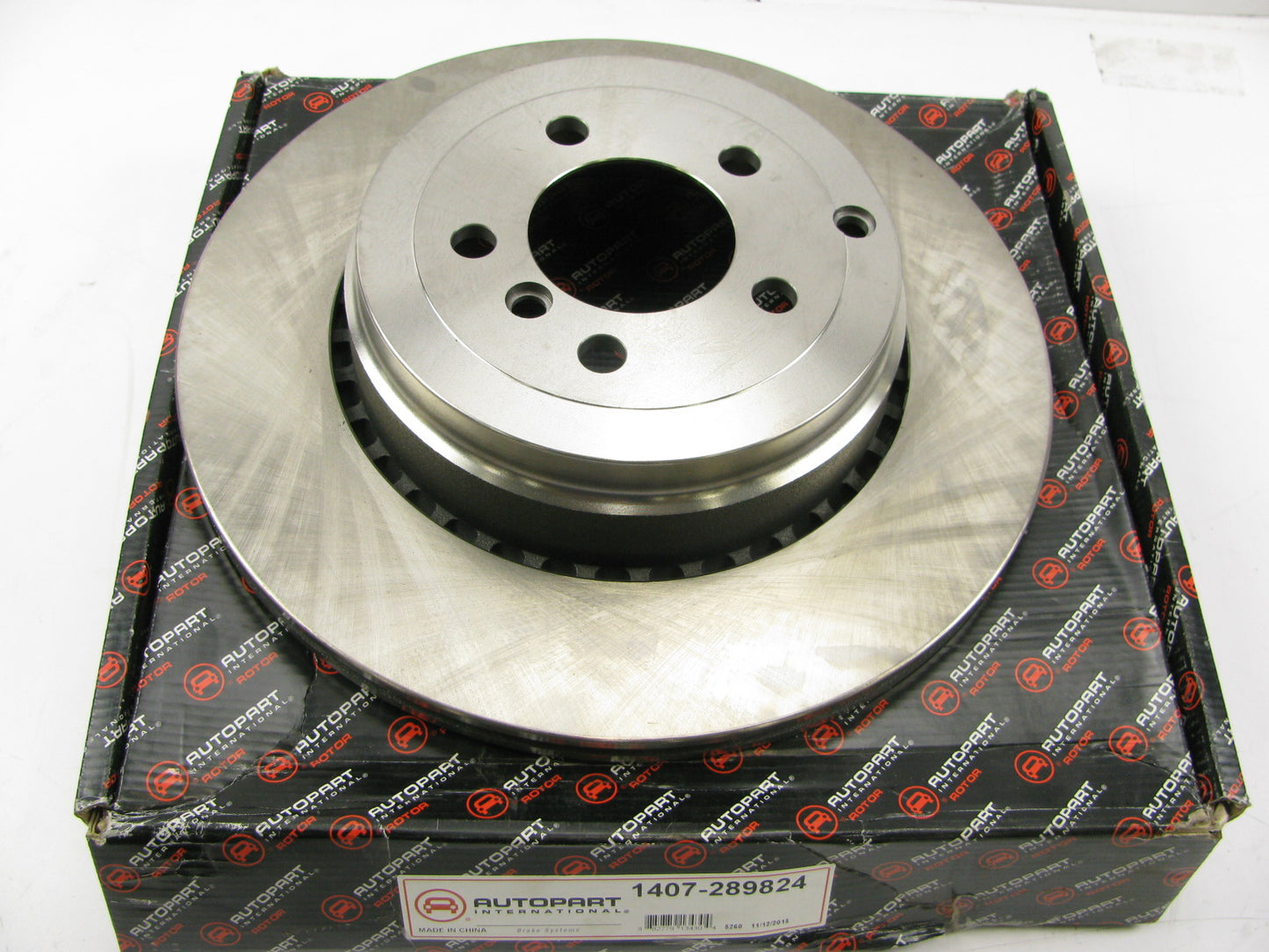 Autopart 1407-289824 Rear Brake Rotor For 10-12 Land/Range Rover Supercharged