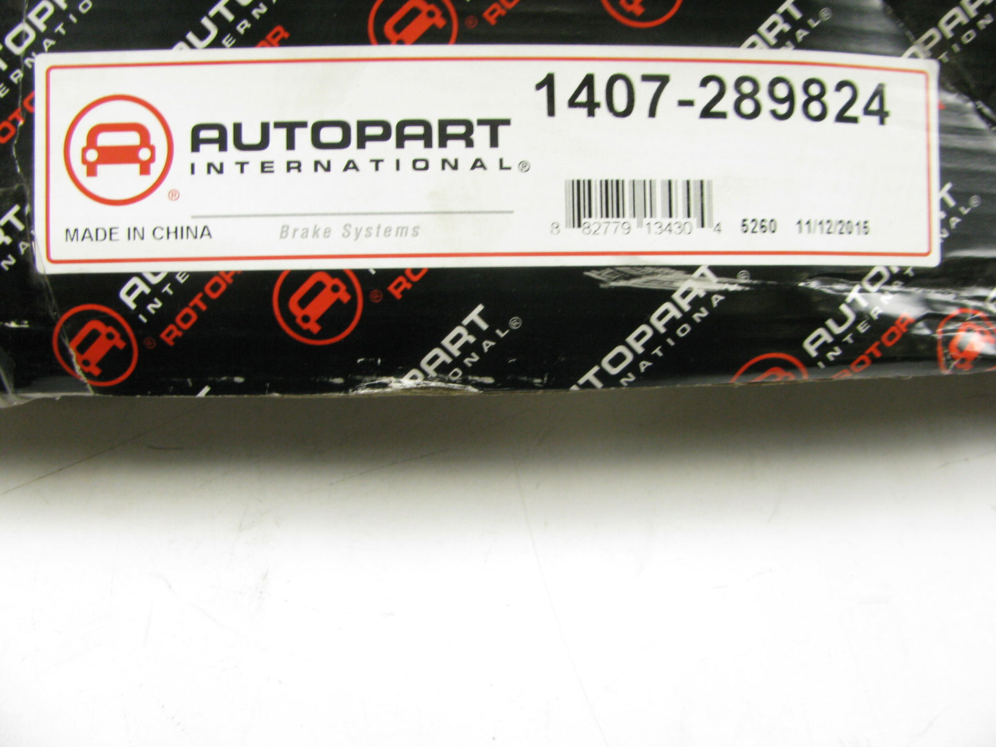 Autopart 1407-289824 Rear Brake Rotor For 10-12 Land/Range Rover Supercharged