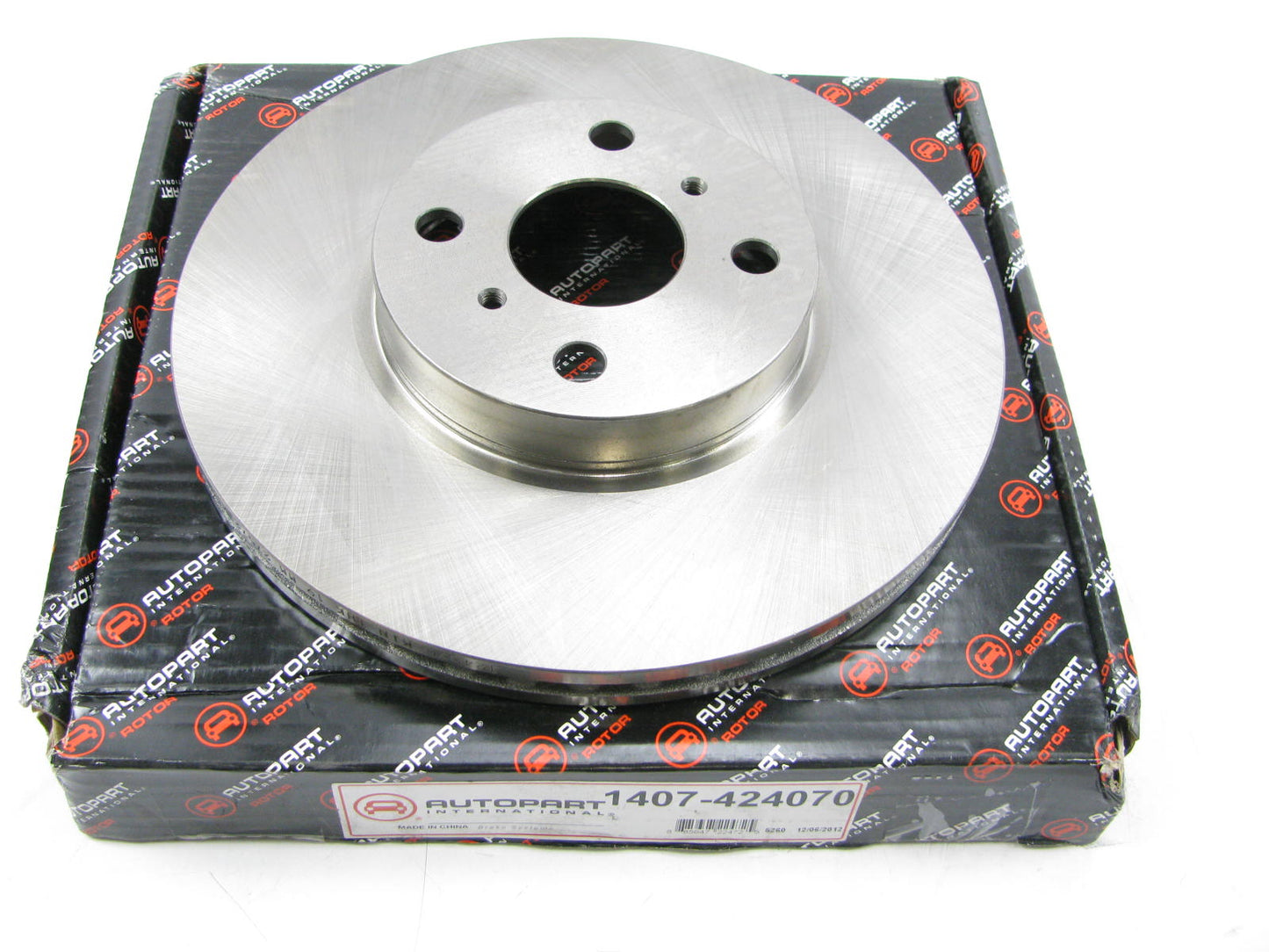 Autopart International 1407-424070 Front Disc Brake Rotor 2012-2018 Toyota Yaris