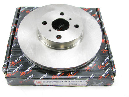 Autopart International 1407-424070 Front Disc Brake Rotor 2012-2018 Toyota Yaris