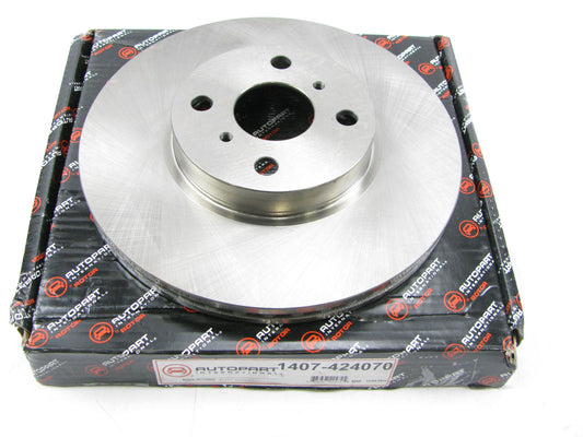 Autopart International 1407-424070 Front Disc Brake Rotor 2012-2018 Toyota Yaris