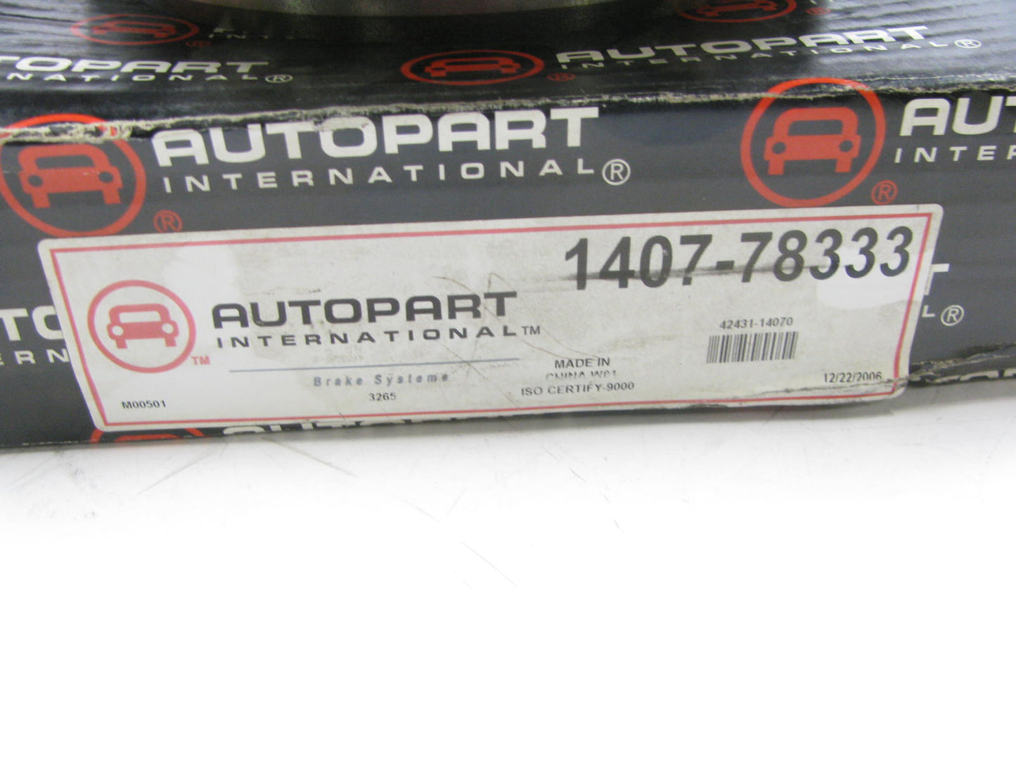 Autopart International 1407-78333 Rear Brake Rotor 1982-1986 Toyota Celica