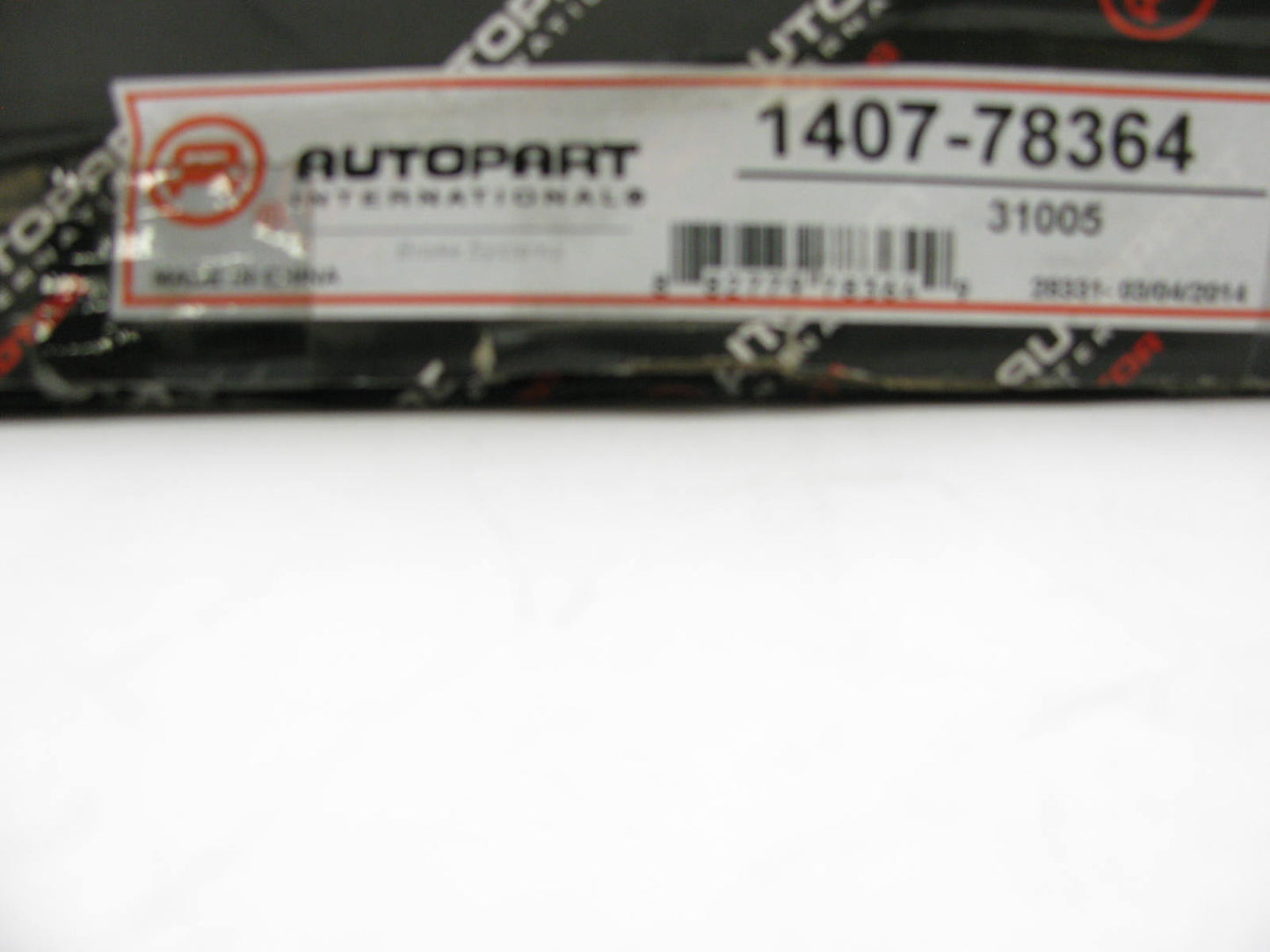 Autopart International 1407-78364 Rear Disc Brake Rotor